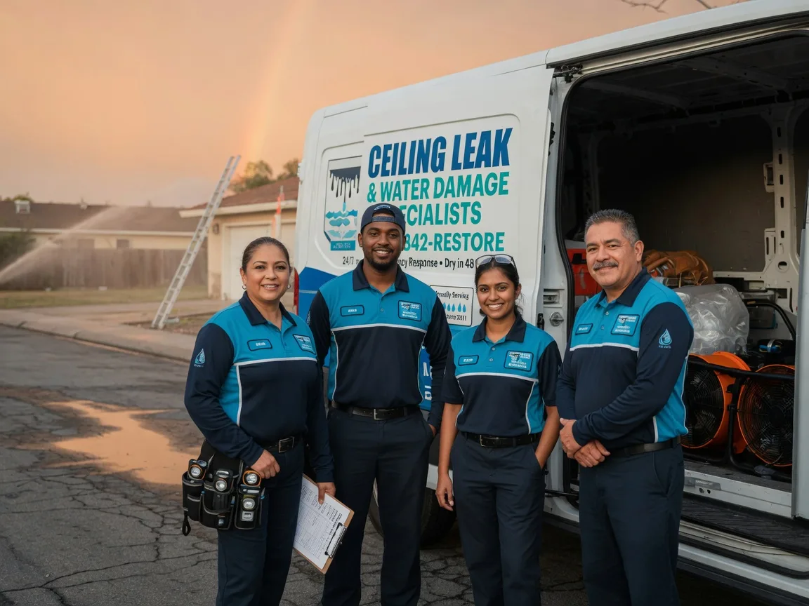 Ceiling Leak Cleanup company in Boykins, VA